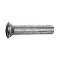DIN 662 Заклепка с полупотайной головкой, сталь 6 x 16
