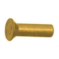 DIN 661 Заклепка с потайной головкой, латунь 3 x 6