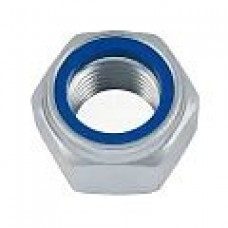 ISO 10512 10 Гайка шестигранная с нейлоновым кольцом, цинк M 20 x 1,5 ISO 10512 10 Гайка шестигранная с нейлоновым кольцом, цинк M 20 x 1,5